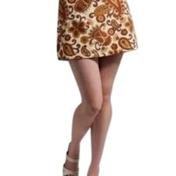 Princess Highway Dresses & Skirts - Princess Highway Size 8 US Paisley Print A-Line Skirt 100% Cotton NWT